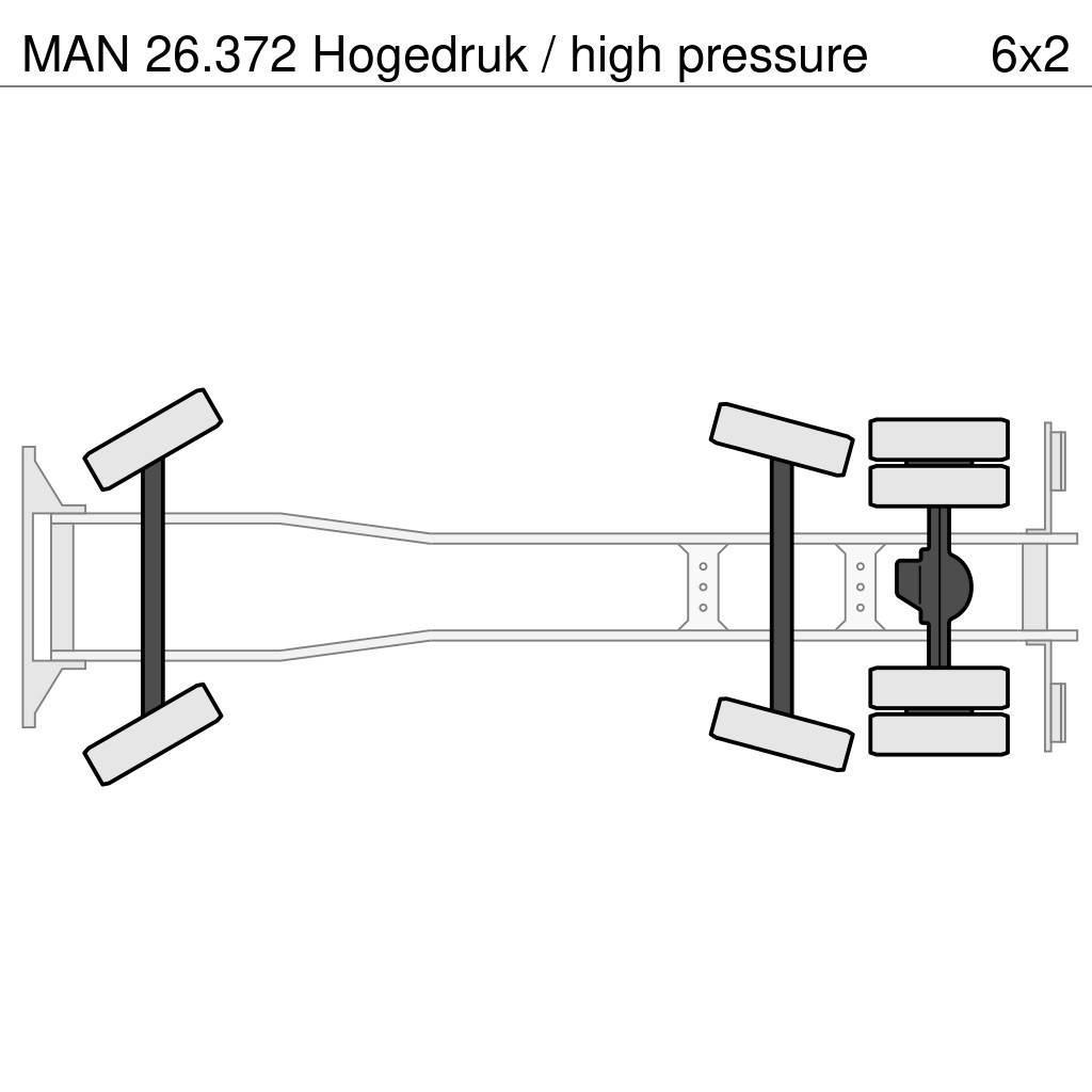 MAN 26.372 Hogedruk / high pressure Kombi / koparki ssące