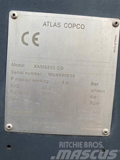 Atlas Copco XAMS 850 CD 7 Kompresory
