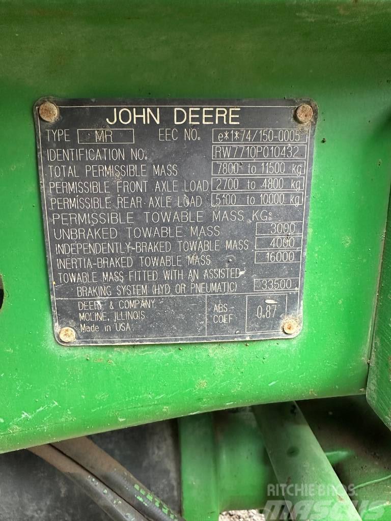 John Deere 7710 Ciągniki rolnicze