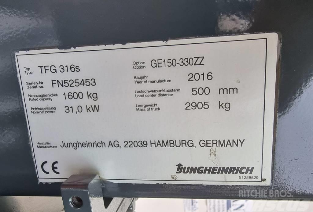 Jungheinrich TFG 316 S Wózki LPG
