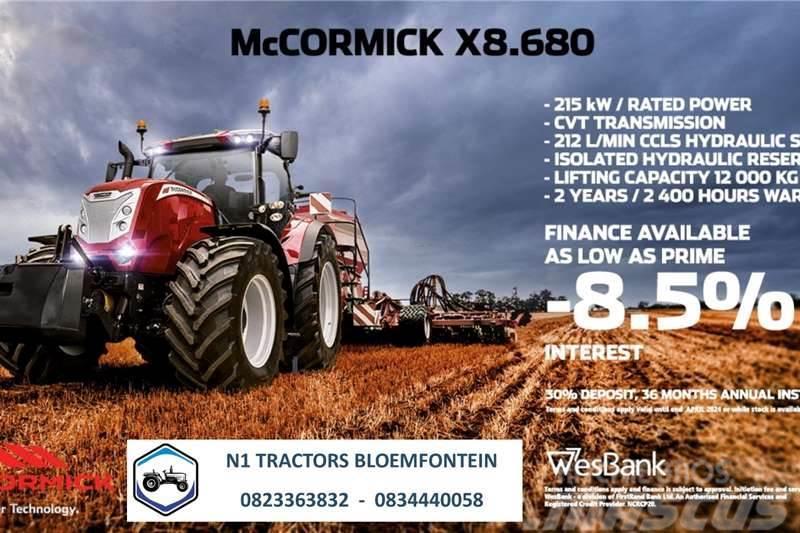 McCormick PROMO - McCormick X8.680 (215kW) Ciągniki rolnicze