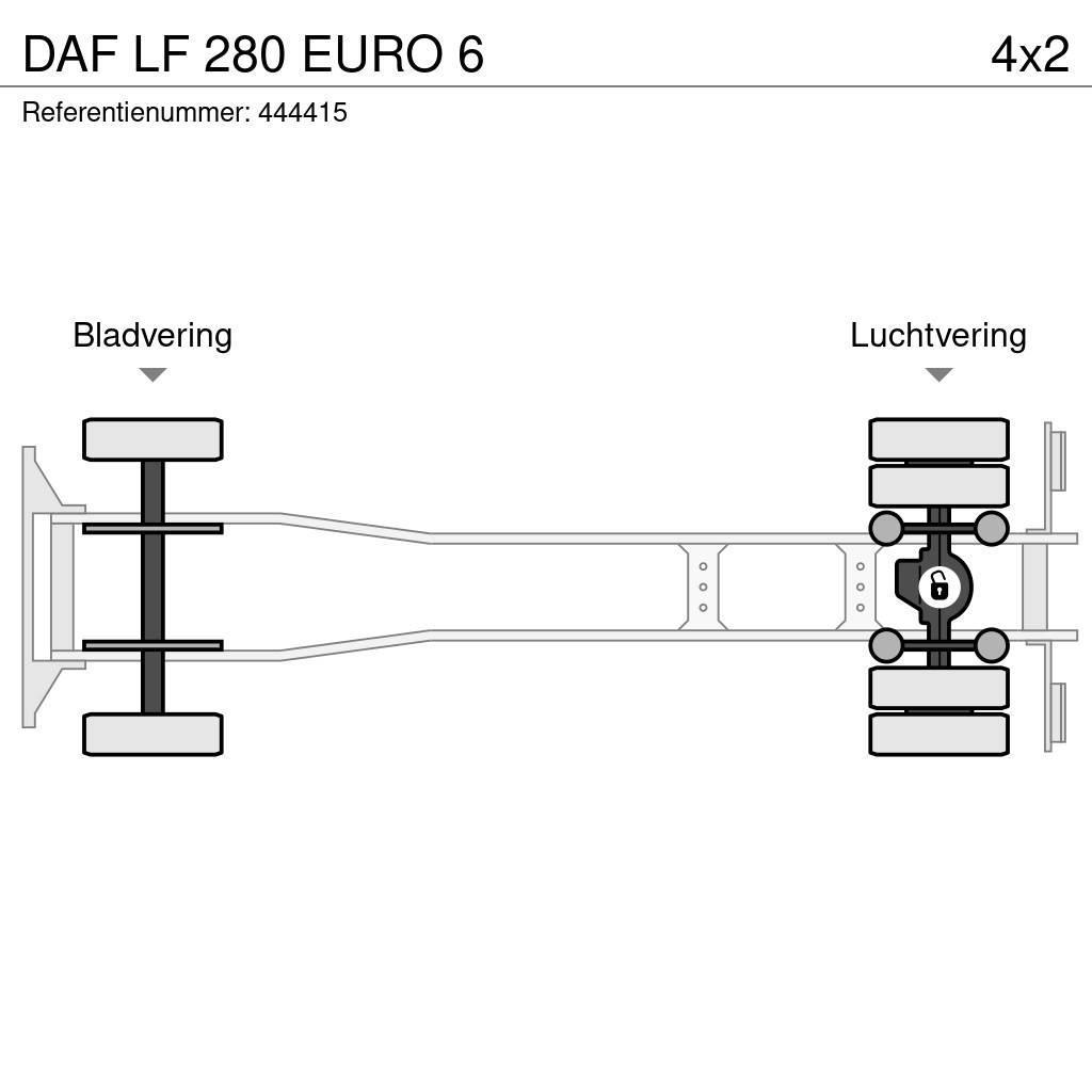 DAF LF 280 EURO 6 Ciężarówki firanki