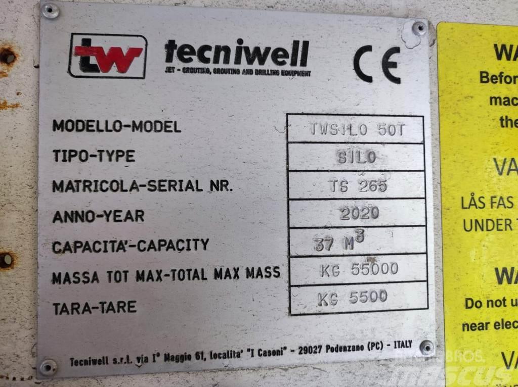  Techniwell TWSILO 50T HORIZONTAL STACKABLE SILO Demontowalne