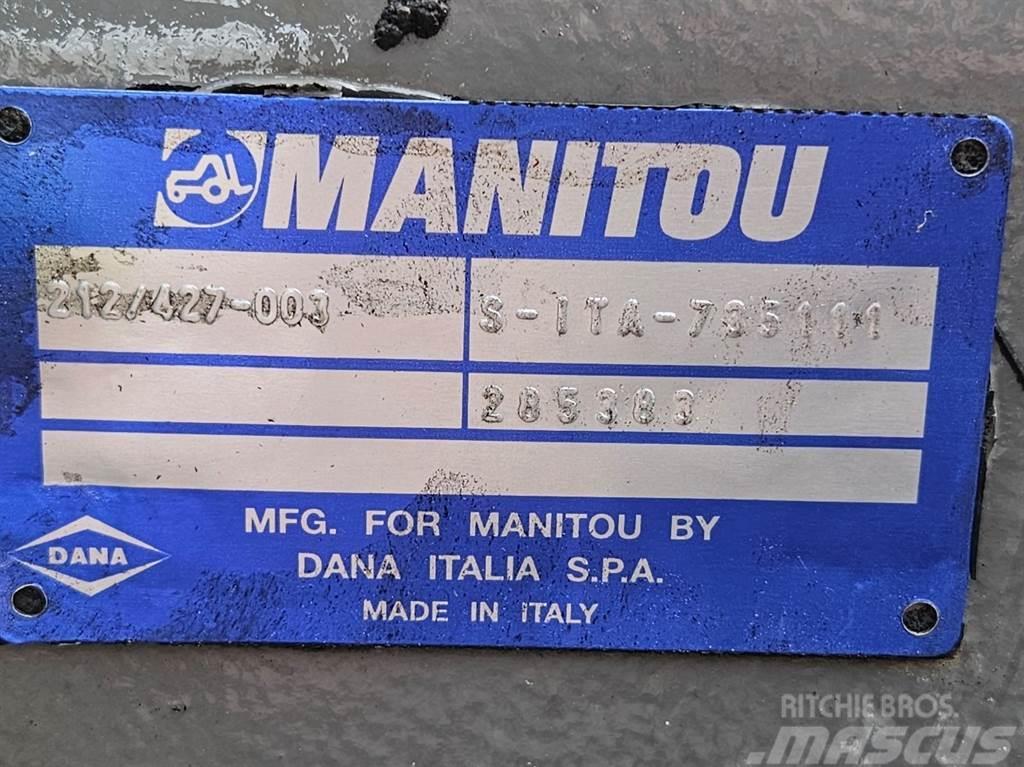 Manitou MT932-Spicer Dana 212/427-003-Axle/Achse/As Mosty, wały i osie