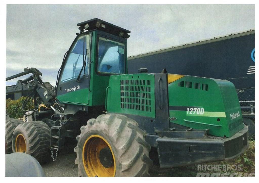 Timberjack 1270D Harwestery