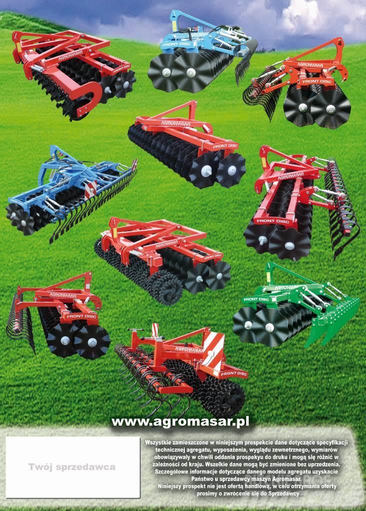 Agromasar FRONT DISC PAKKER 3, 4m Walce