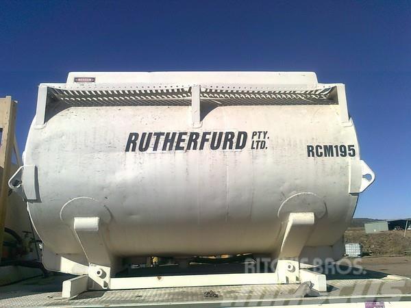 Rutherfurd Grout Mixing 2 x axle trailer Akcesoria