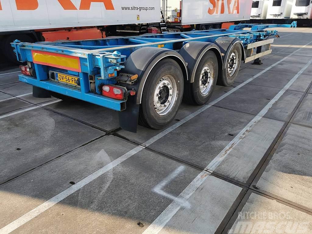 Van Hool MULTI HIGH CUBE mb disc brakes Naczepy do transportu kontenerów