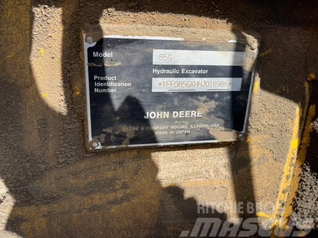 John Deere 85G Minikoparki