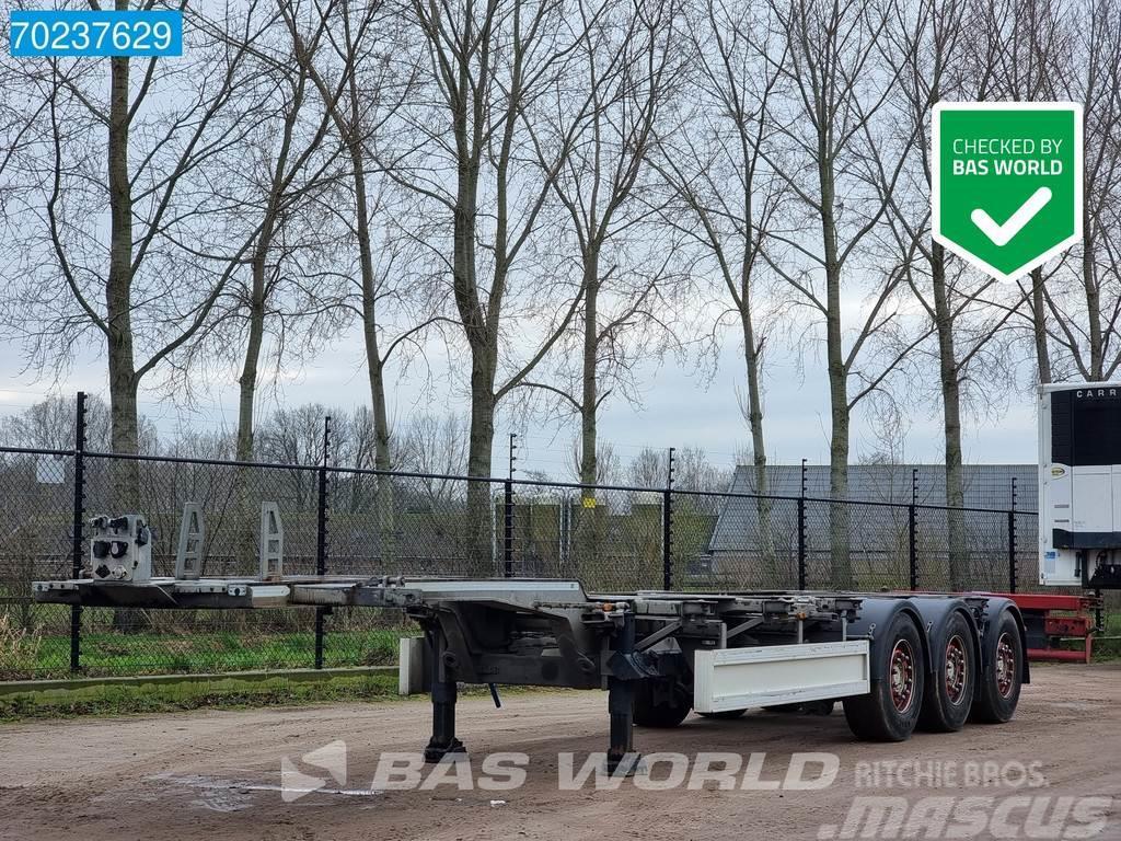 Renders 3DFCST 3 axles NL-Trailer TÜV 05-24 Multi'45ft Lif Naczepy do transportu kontenerów