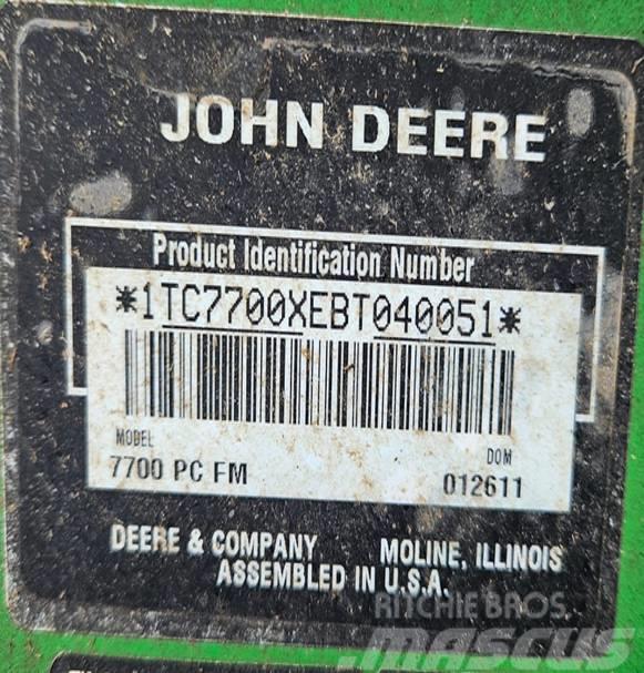 John Deere 7700 Kosiarki ogrodowe