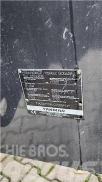 Yanmar B110W Allradlenkung / Powertilt HS08 Koparki kołowe