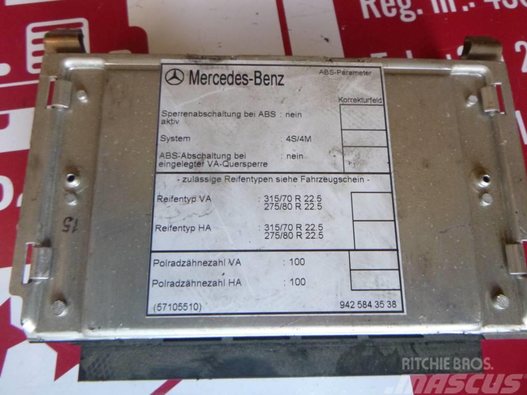 Mercedes-Benz Actros 18.43 ABS control unit 000 446 4514 Hamulce