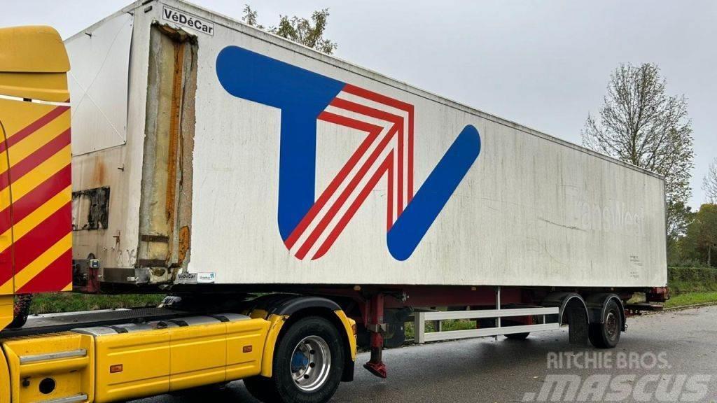 LAG Oplegger opslag trailer / laadklep / gestuurd Naczepy kontenery