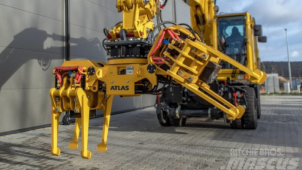 Atlas Podbijarka torowa 8 elementów - ballast tamper Inne akcesoria