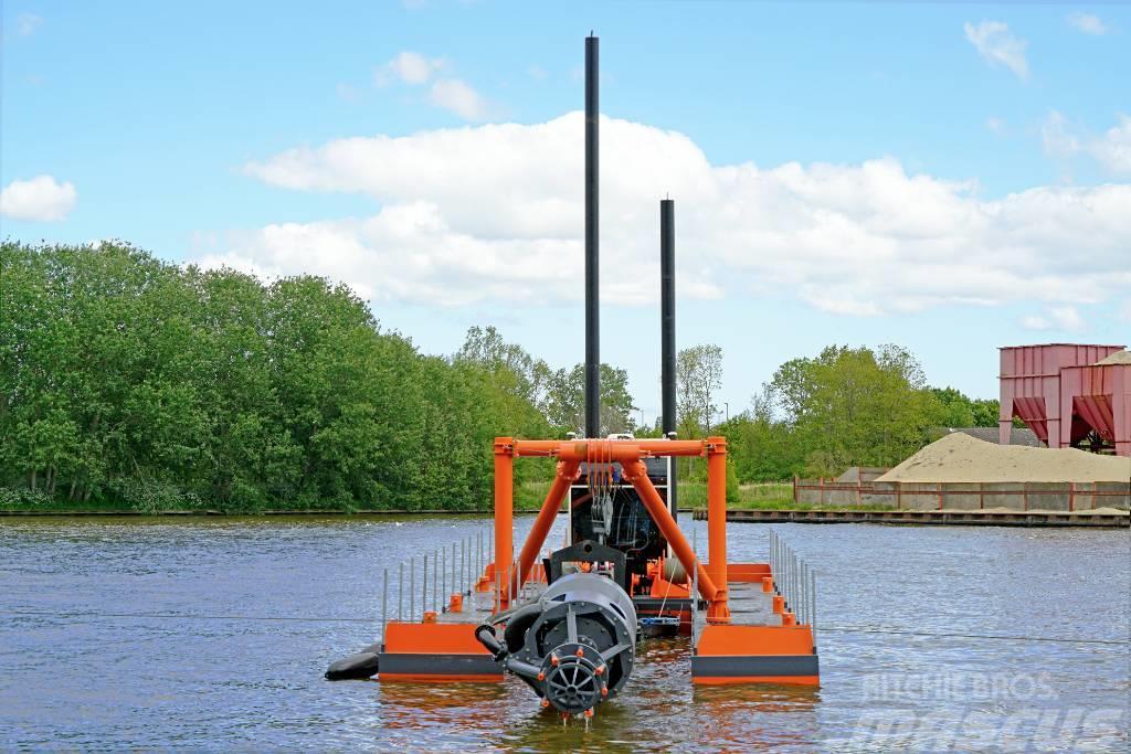 Bell Cutter Dredger Łodzie, pontony i barki budowlane