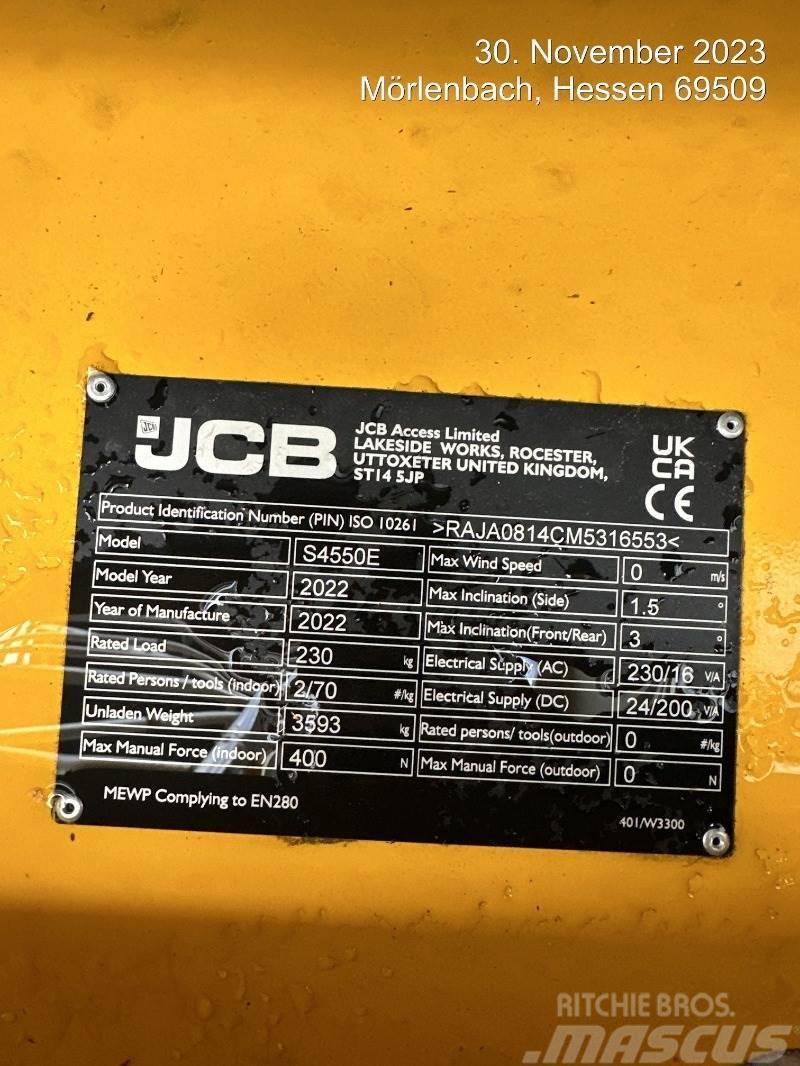 JCB S4550E Podnośniki nożycowe