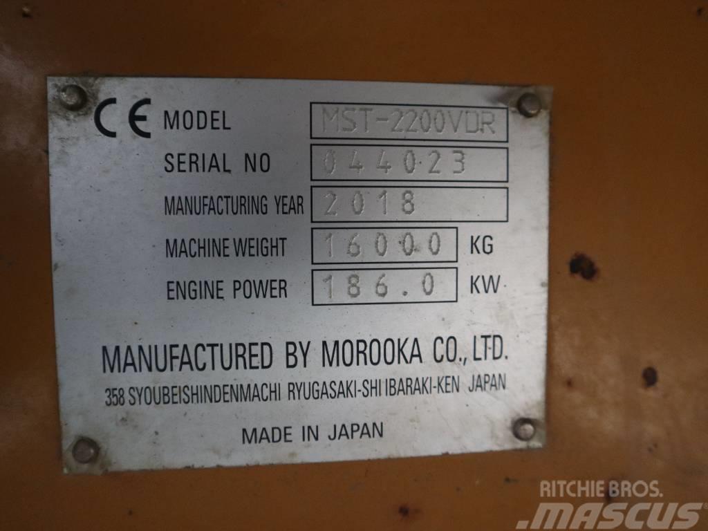 Morooka MST 2200 VDR Wozidła gąsienicowe