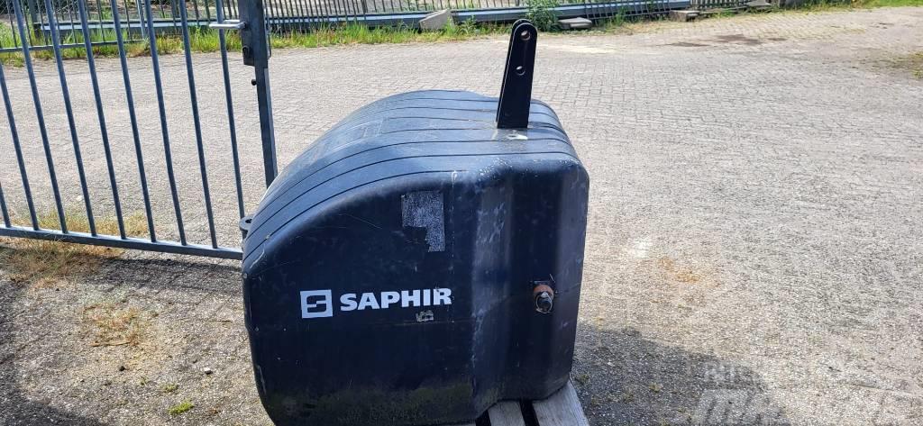 Saphir front gewicht 1500 Ciągniki rolnicze
