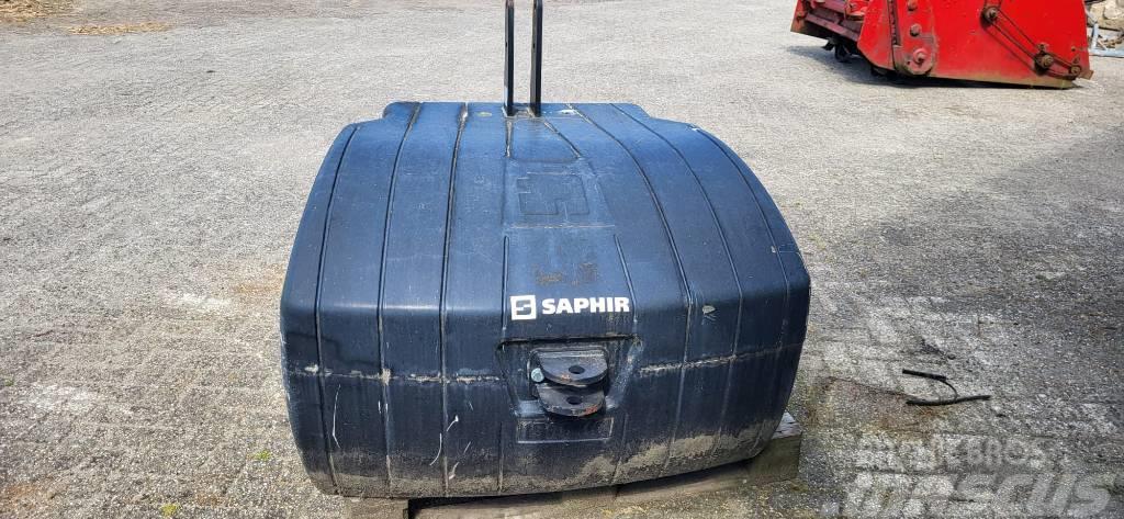 Saphir front gewicht 1500 Ciągniki rolnicze