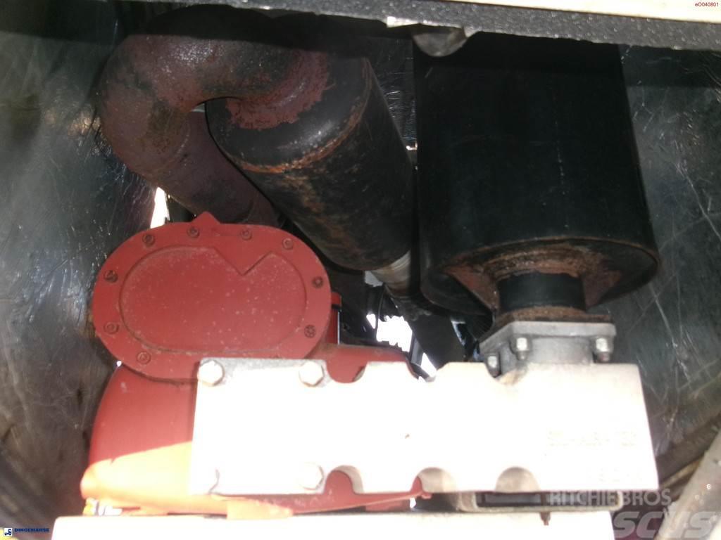 Feldbinder Powder tank alu 42 m3 (tipping) + engine/compresso Naczepy wywrotki / wanny