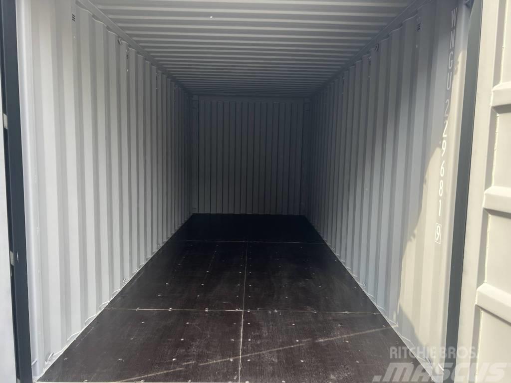  20' DV Lagercontainer ONE WAY Seecontainer/RAL7016 Kontenery magazynowe