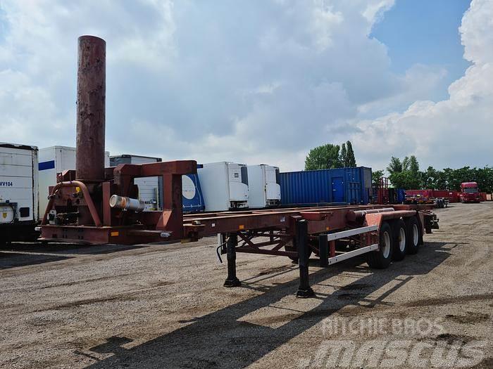 Gofa 40ft | Steel suspension | BPW drum Naczepy do transportu kontenerów