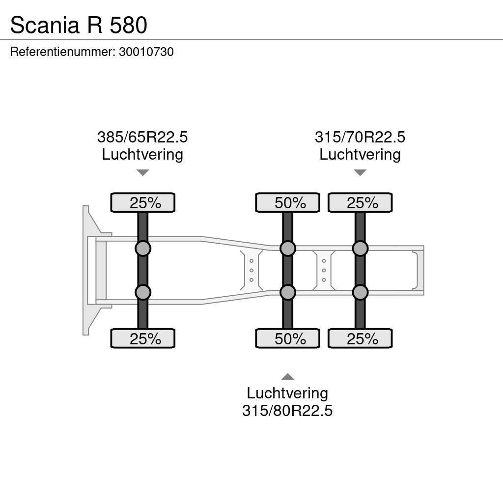Scania R 580 Ciągniki siodłowe