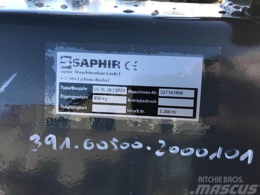 Saphir LG XL 26 *SCORPION- Aufnahme* Łyżki do ładowarek