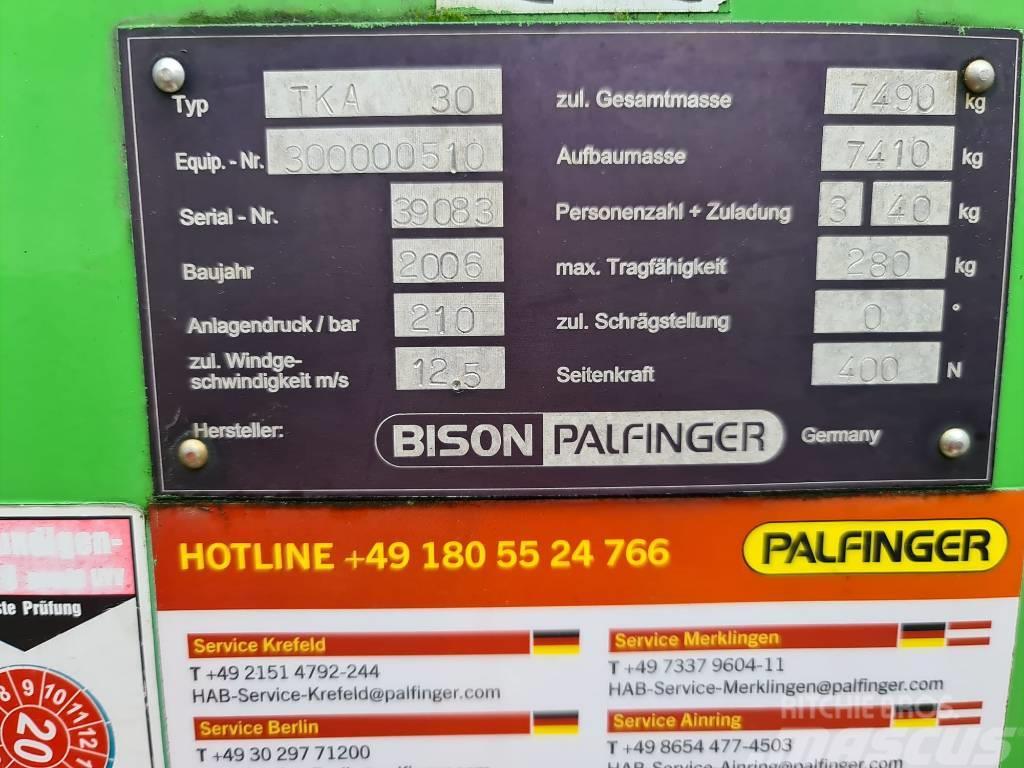  Bison-Palfinger TKA 30 KS Podnośniki koszowe