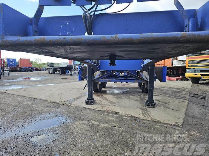  MKF Metallbau 20 FT Container chassis | steel susp Naczepy do transportu kontenerów