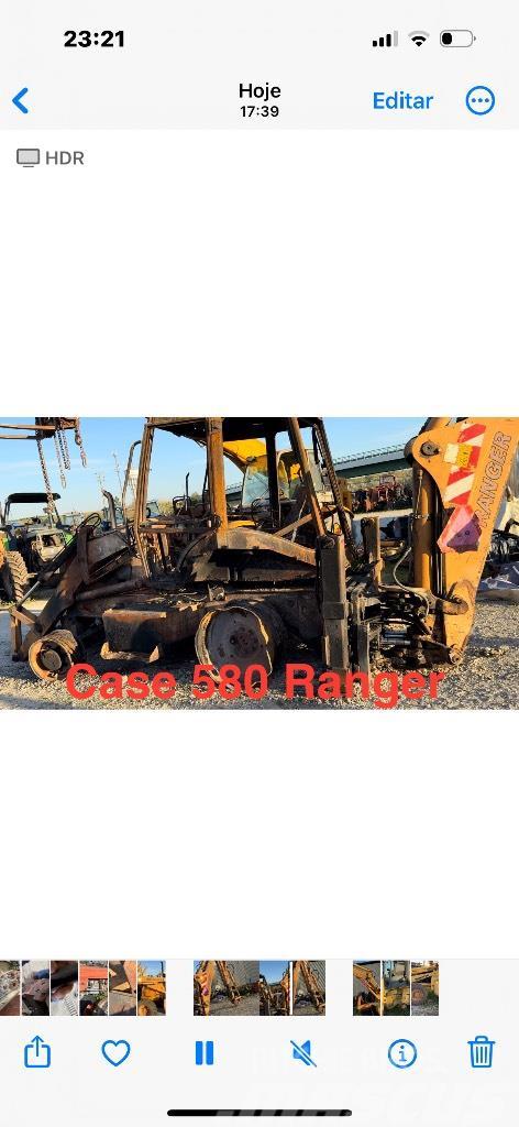 CASE 580 RANGER Przekładnie i skrzynie biegów