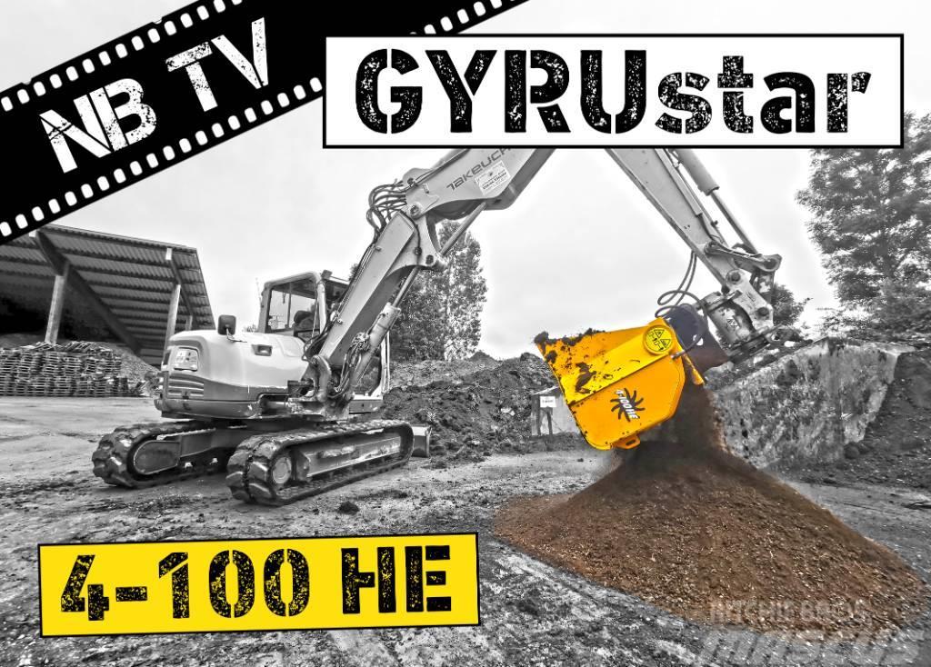 Gyru-Star 4-100HE | Siebschaufel Bagger ab 7 t Łyżki przesiewowe