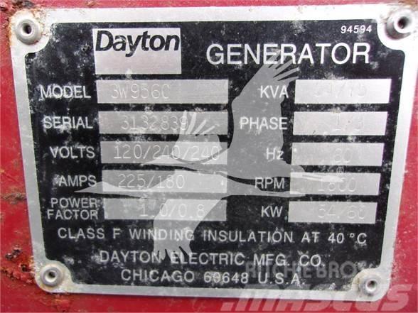 Dayton 60 KW Agregaty prądotwórcze Diesla