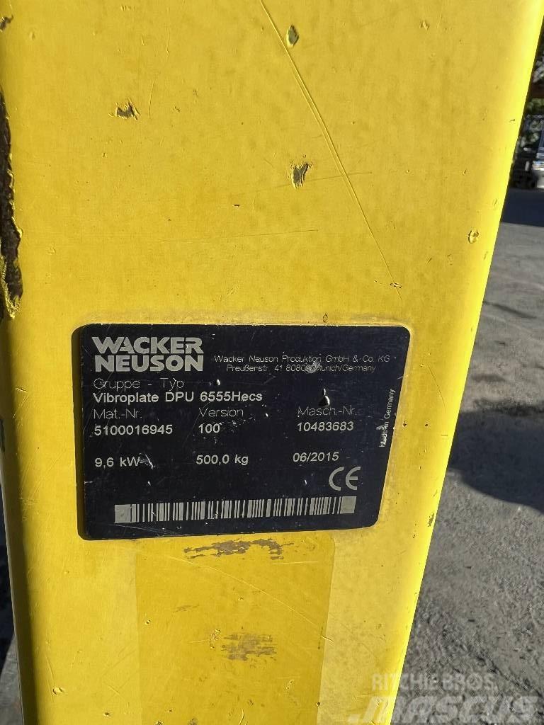 Wacker Neuson Vibroplate DPU 6555 Hecs*500 kg*E Start Ubijaki wibracyjne