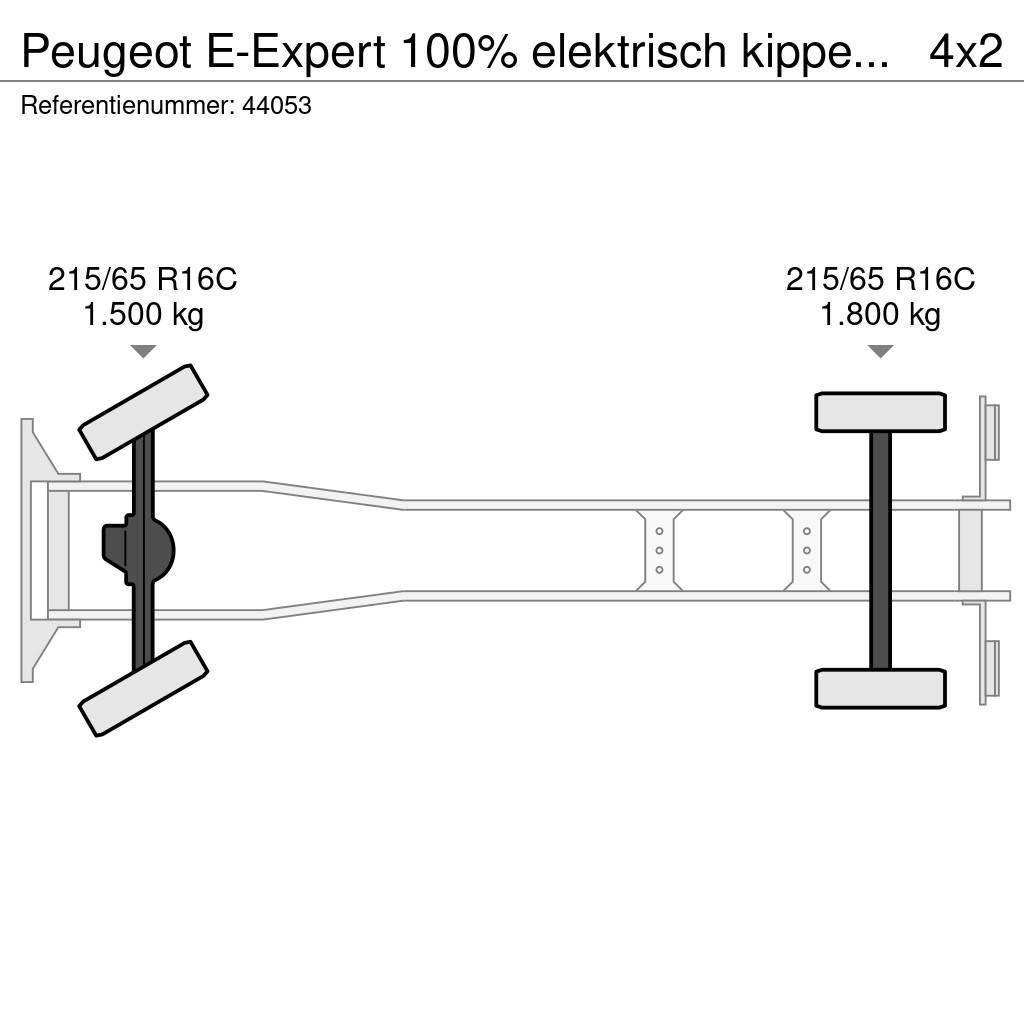 Peugeot E-Expert 100% elektrisch kippende zijlader Śmieciarki