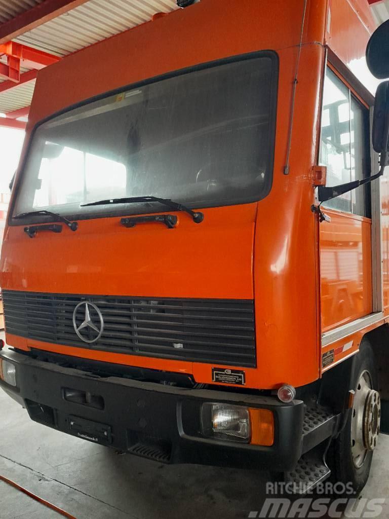 Mercedes-Benz Turmwagen 1317L Platform Urządzenia do konserwacji trakcji kolejowej