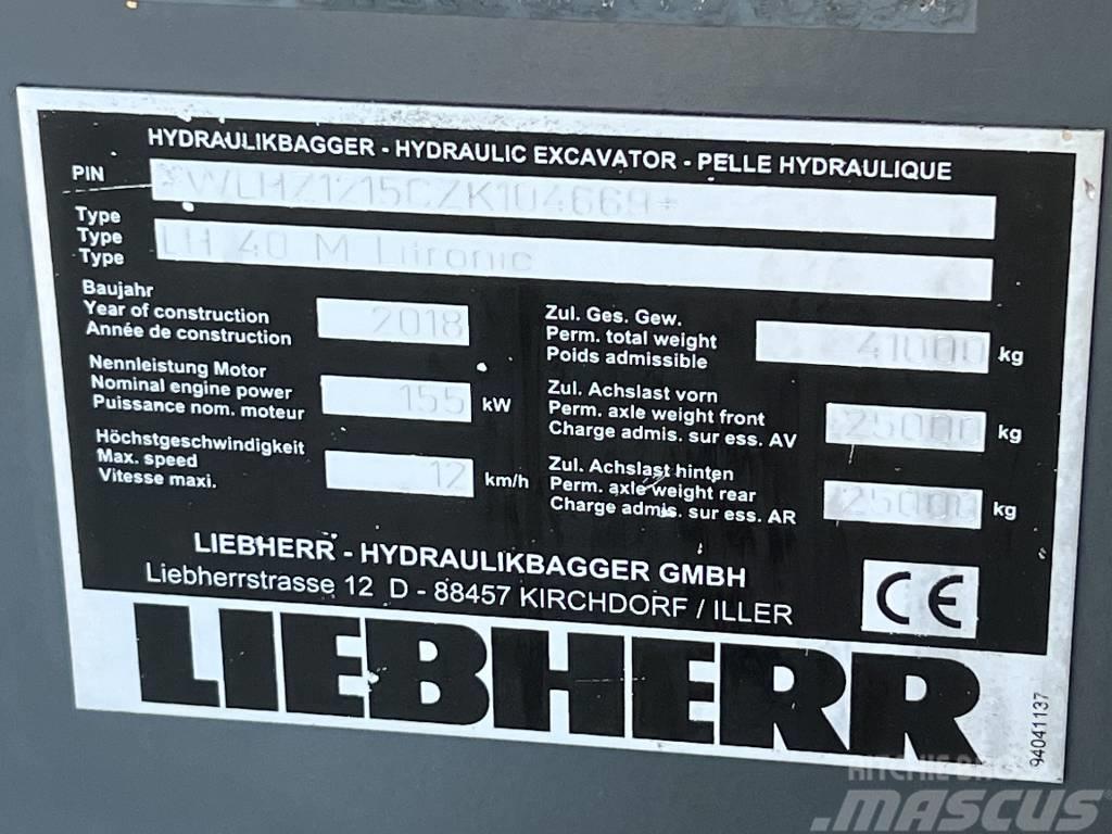 Liebherr LH 40 M ERC Akcesoria magazynowe