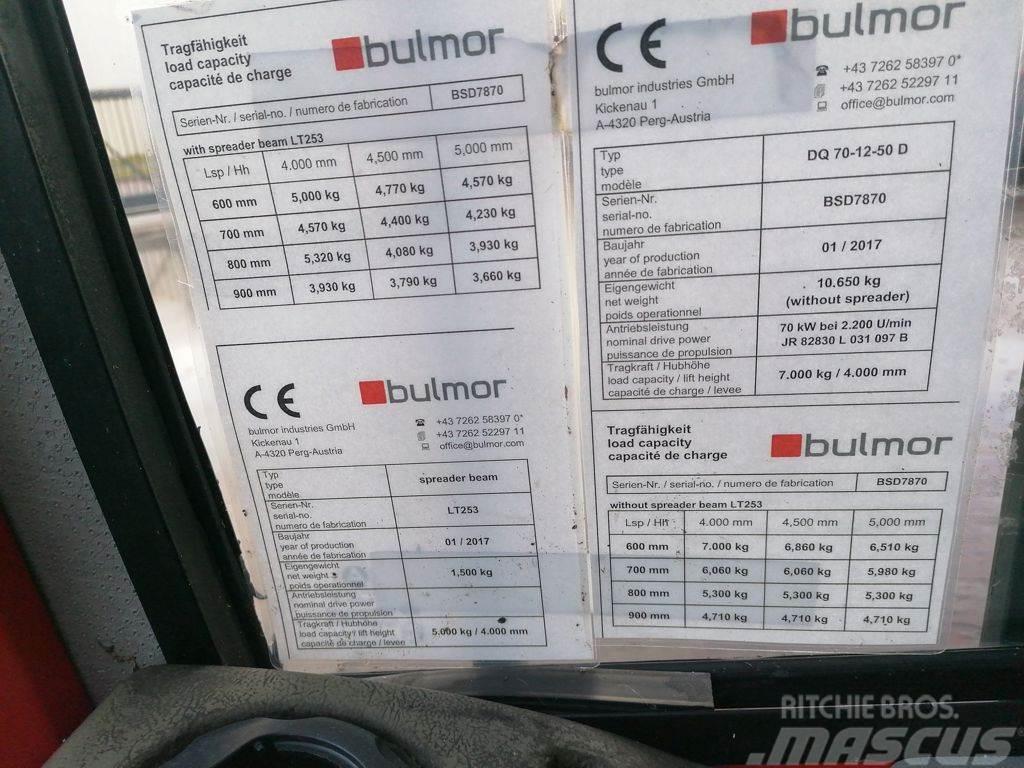 Bulmor DQ70-12-50D Wózki widłowe boczne