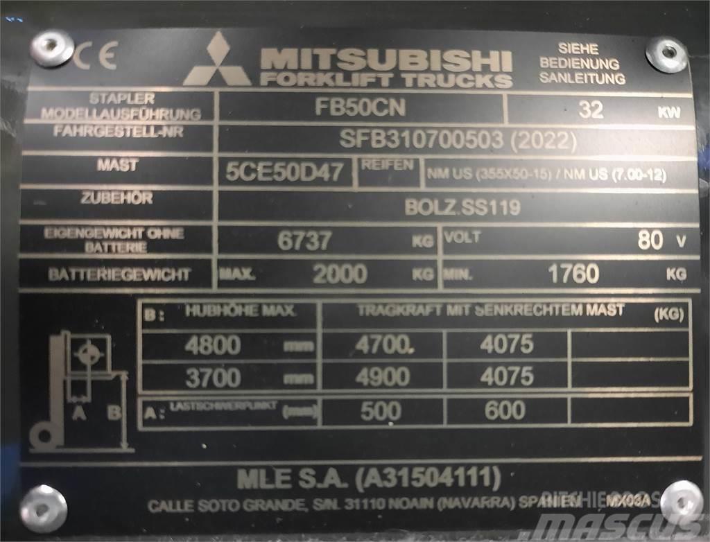 Mitsubishi FB50CN Wózki elektryczne