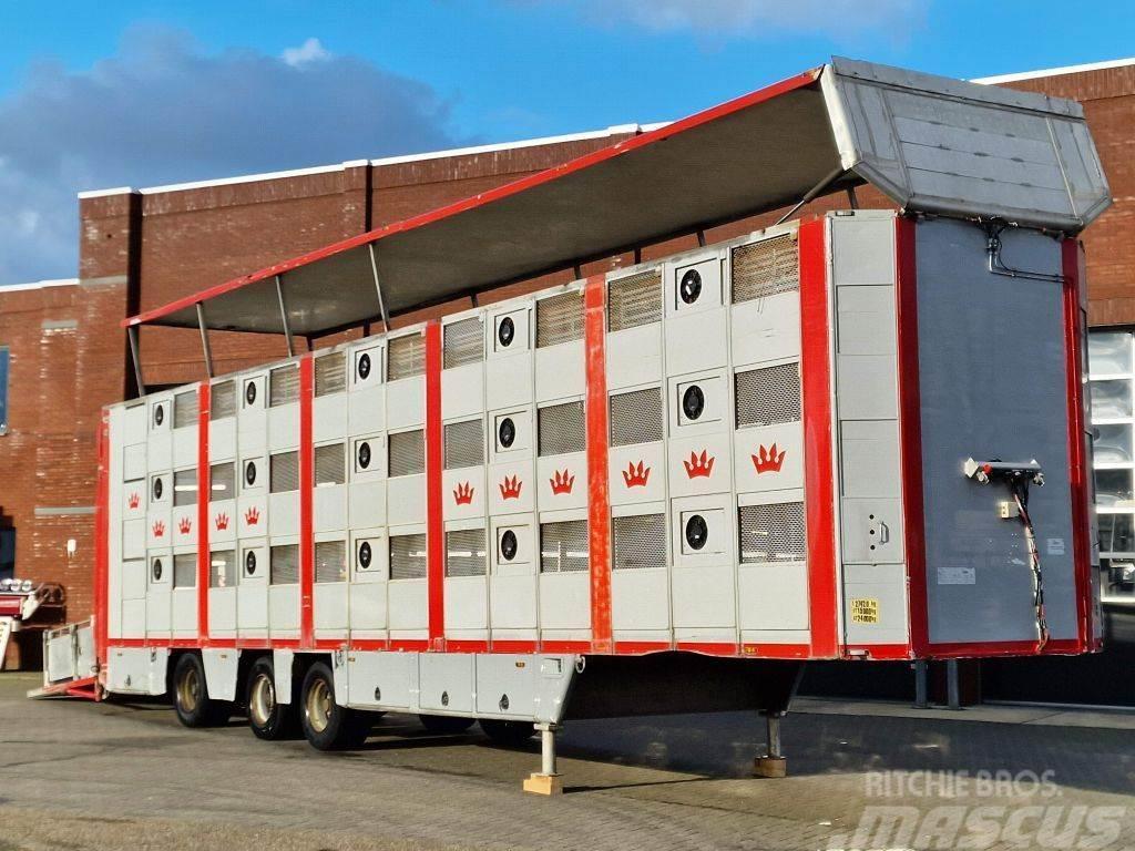  CUPPERS 3 deck livestock trailer - Water & Ventila Naczepy do transportu zwierząt