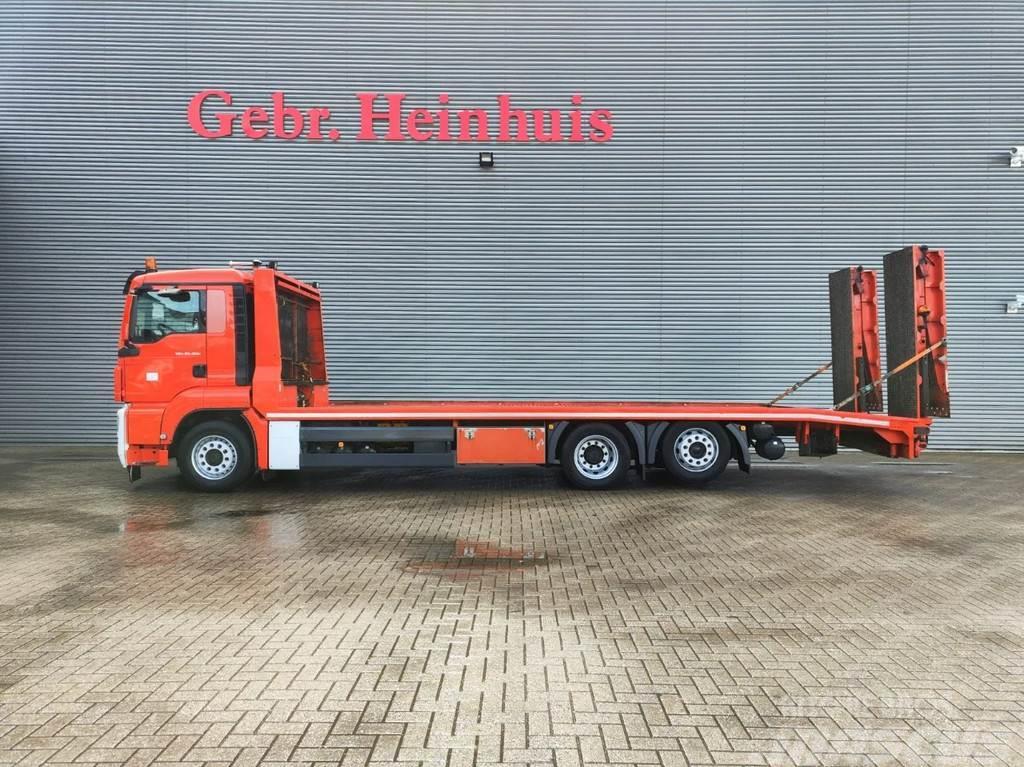 MAN TGS 26.360 6x2 Euro 5 Winch Ramps German Truck! Pojazdy do transportu samochodów