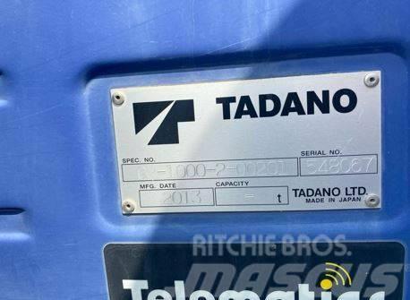 Tadano GR 1000 XL-2 Żurawie terenowe