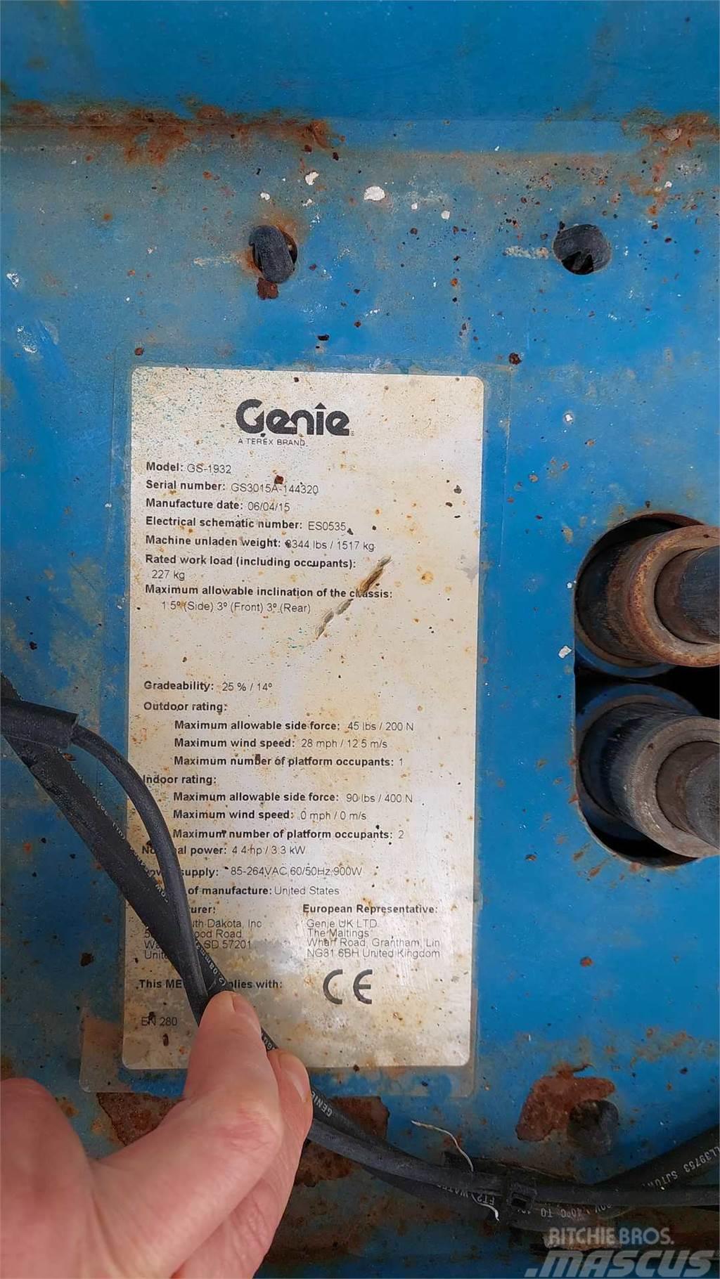 Genie GS1932 Podnośniki nożycowe