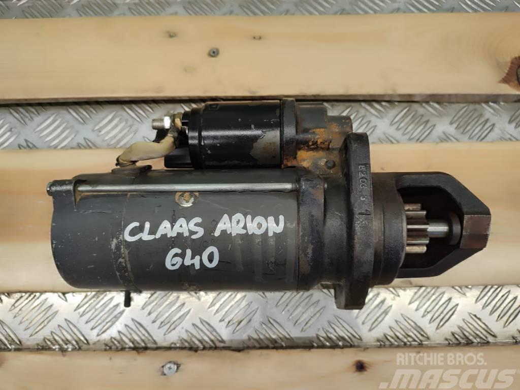 CLAAS Engine starter 7700066115  Claas Arion 640 Silniki
