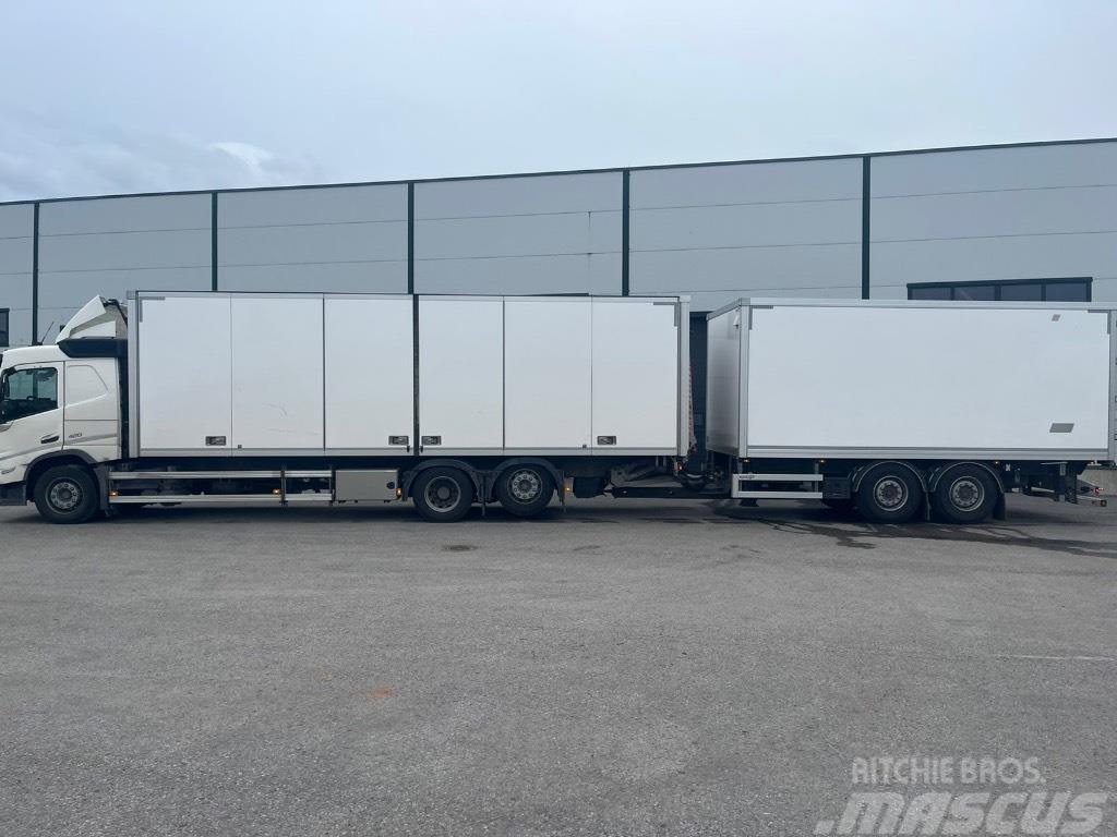 Volvo FM -Truck 21pll + trailer 15pll (36pll) - two truc Samochody ciężarowe ze skrzynią zamkniętą