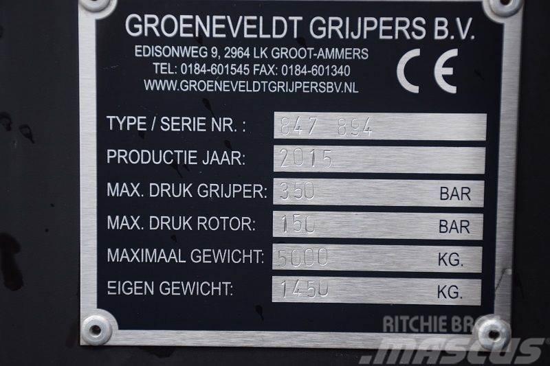  Groeneveldt houtgrijper EVAX 800-30-2-1650:894 Chwytak do roll papieru