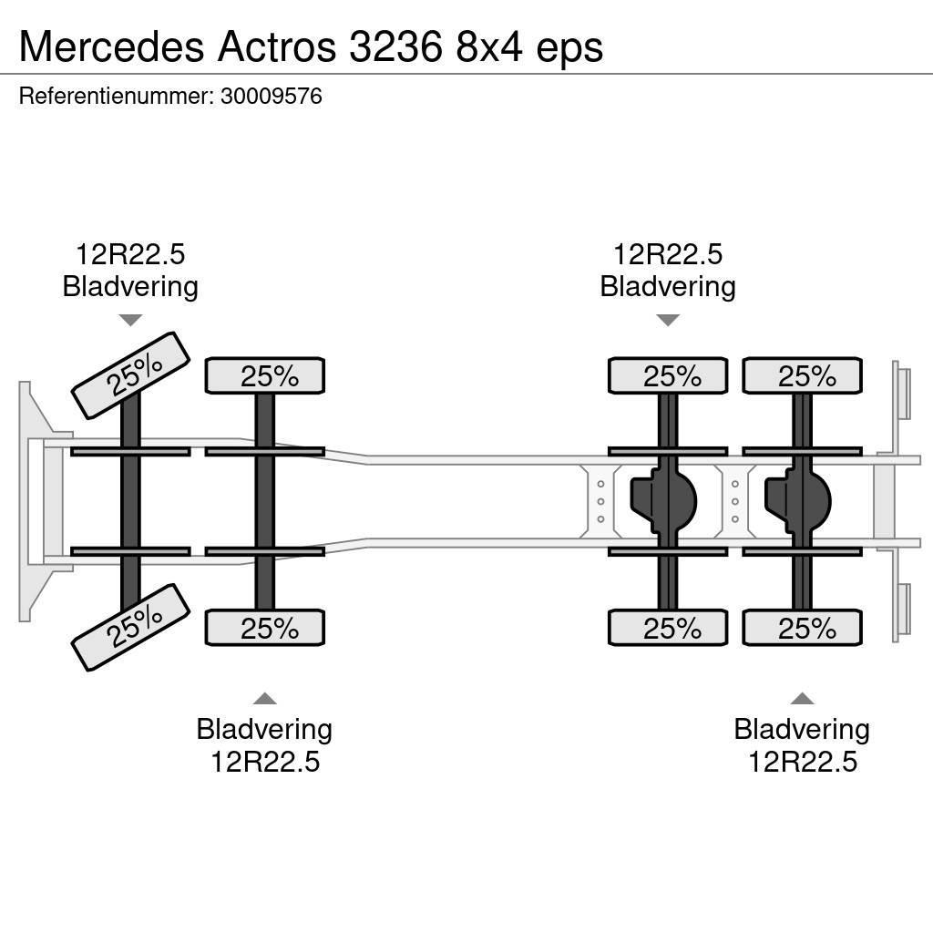 Mercedes-Benz Actros 3236 8x4 eps Gruszki do betonu