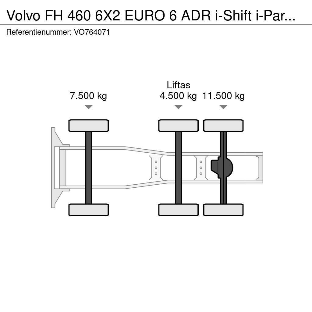 Volvo FH 460 6X2 EURO 6 ADR i-Shift i-ParkCool Ciągniki siodłowe