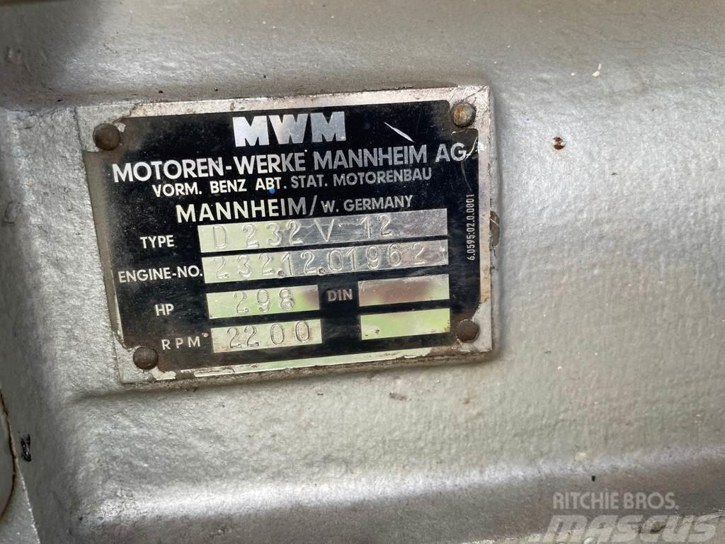 MWM D232 V12 PUMP USED Pompy wodne